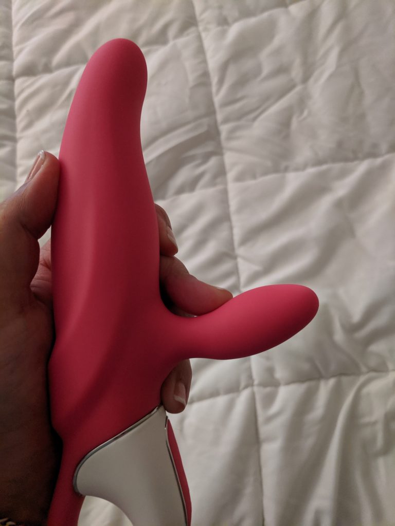 Mister Rabbit flexing clitoral arm