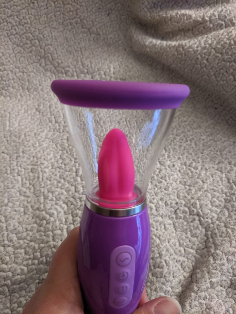 Fantasy for her suction nozzle from side