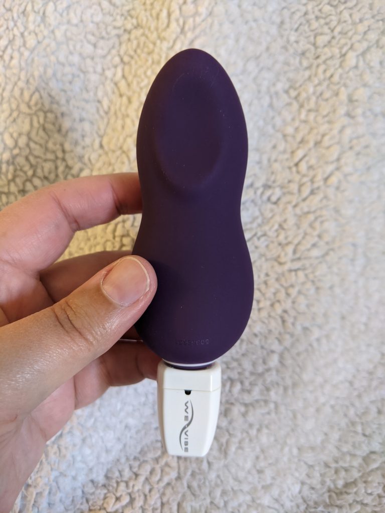Wevibe touch with charging adapter attached