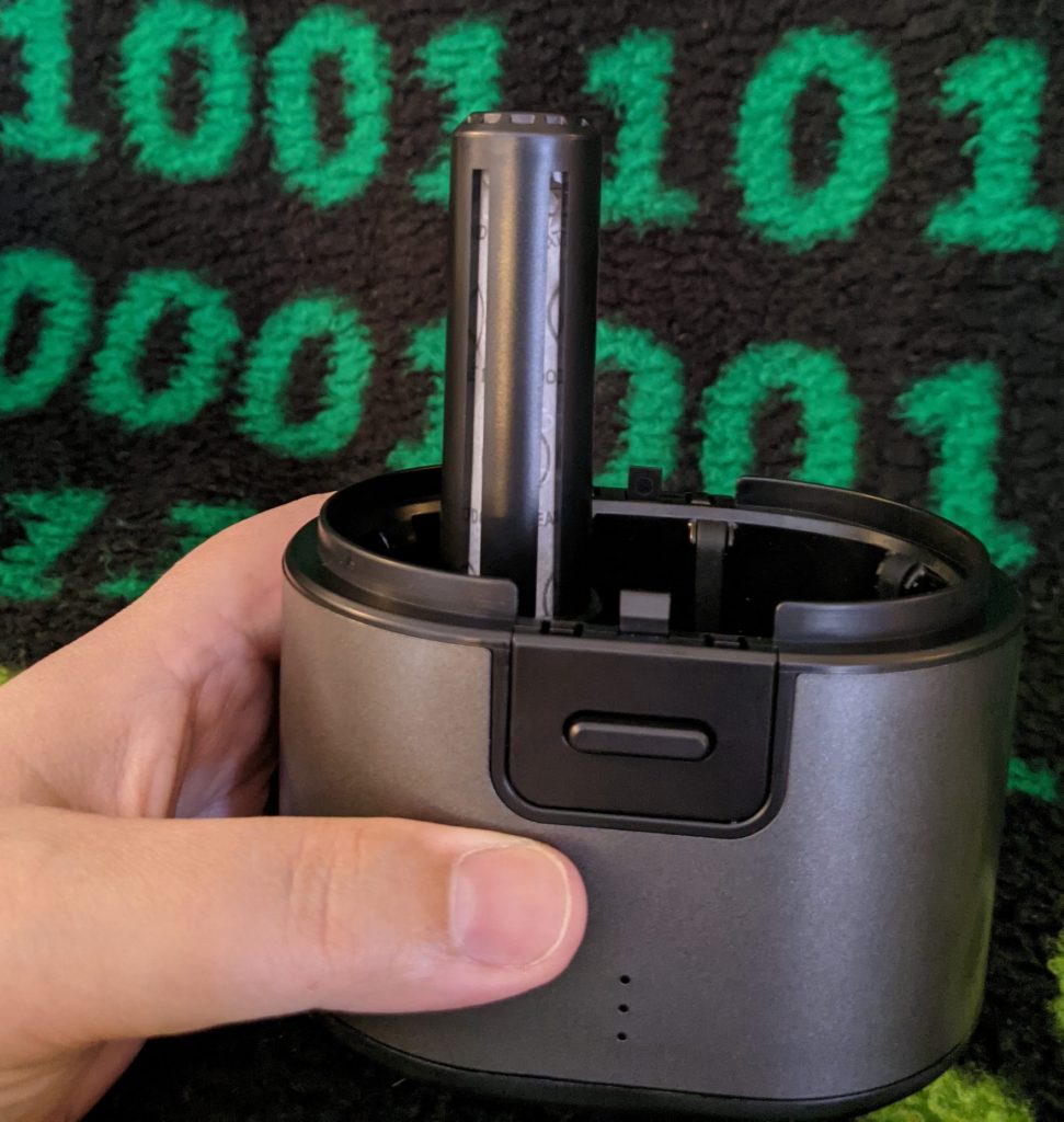 Arcwave Ion charging compartment