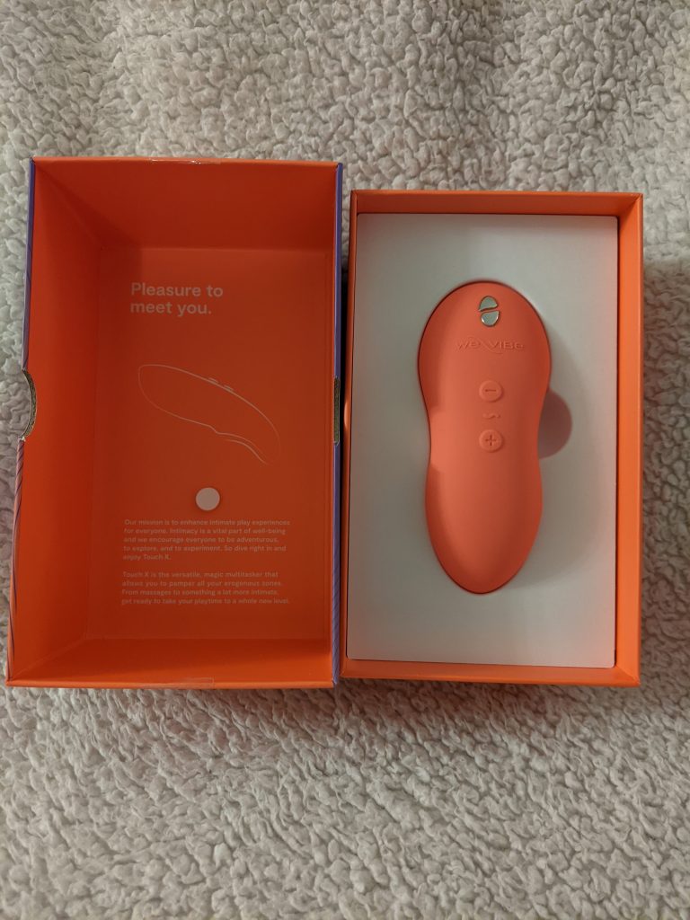 We-Vibe touch x in open box
