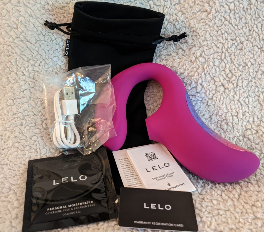 Lelo Enigma with accessories