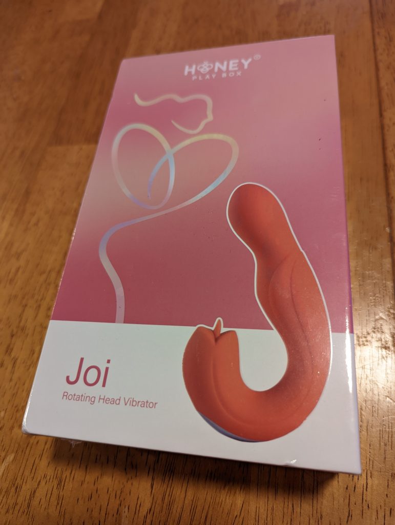 Joi outer box showing the toy name and branding