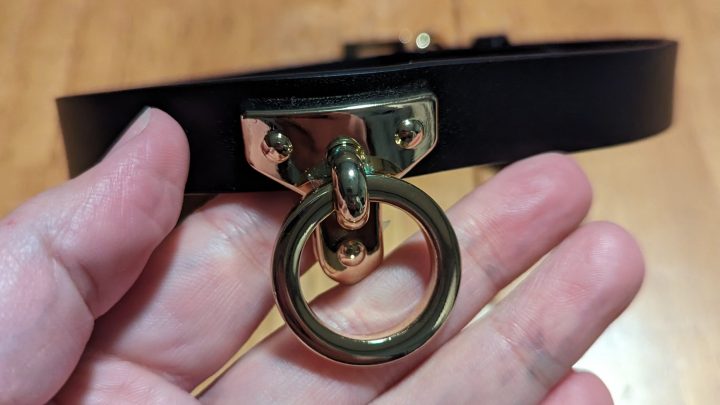 O-ring collar front detail