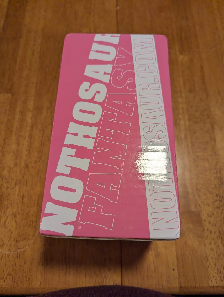 Pink box labeled Nothosaur