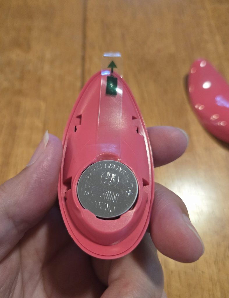 Watch battery inside
