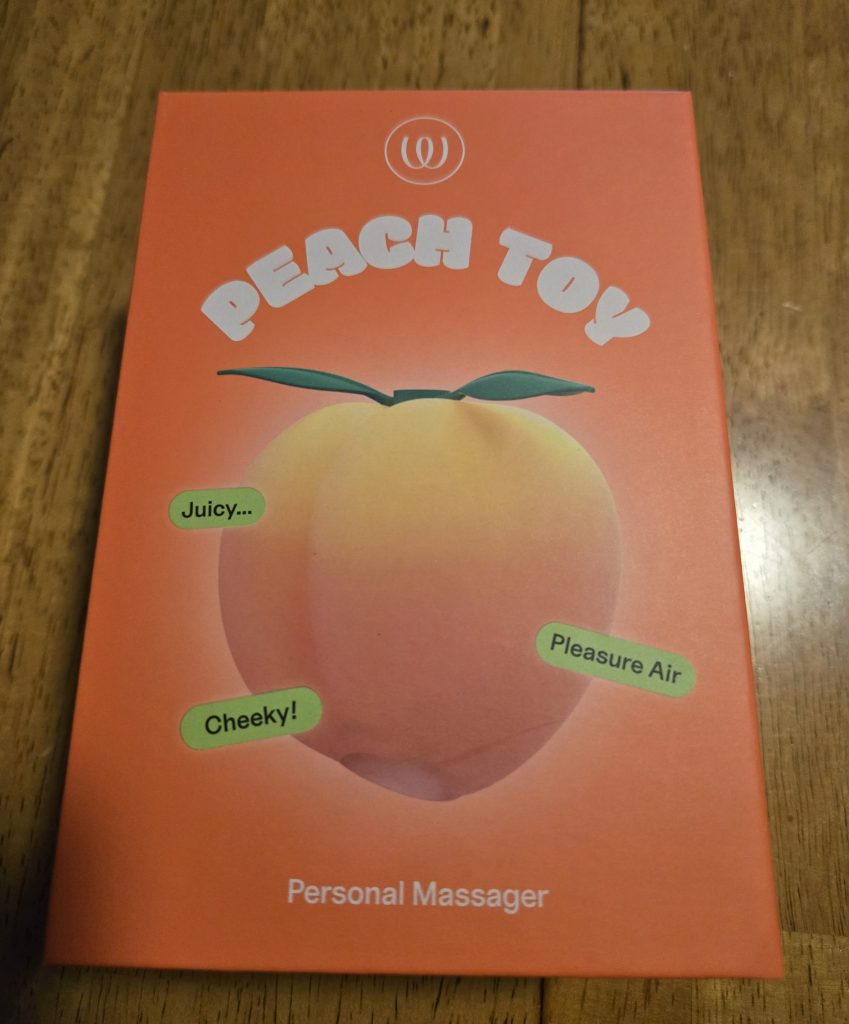 Peach toy outer box