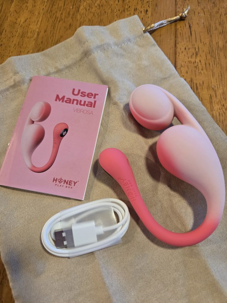 Vibrosa with cord and bag