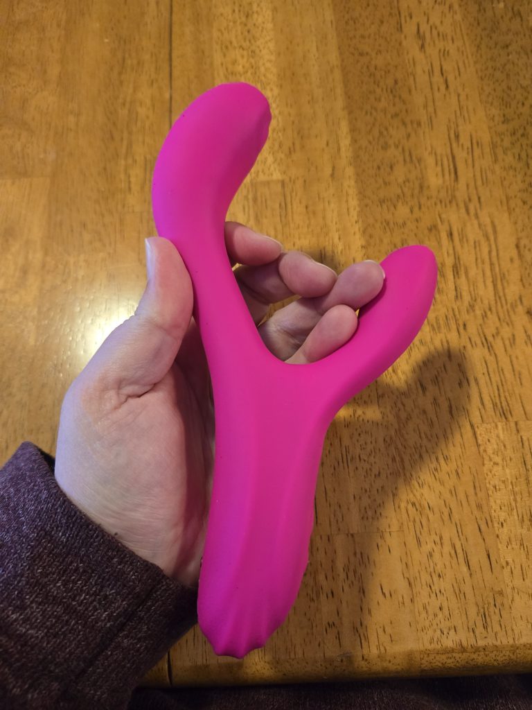 Span of clitoral arm