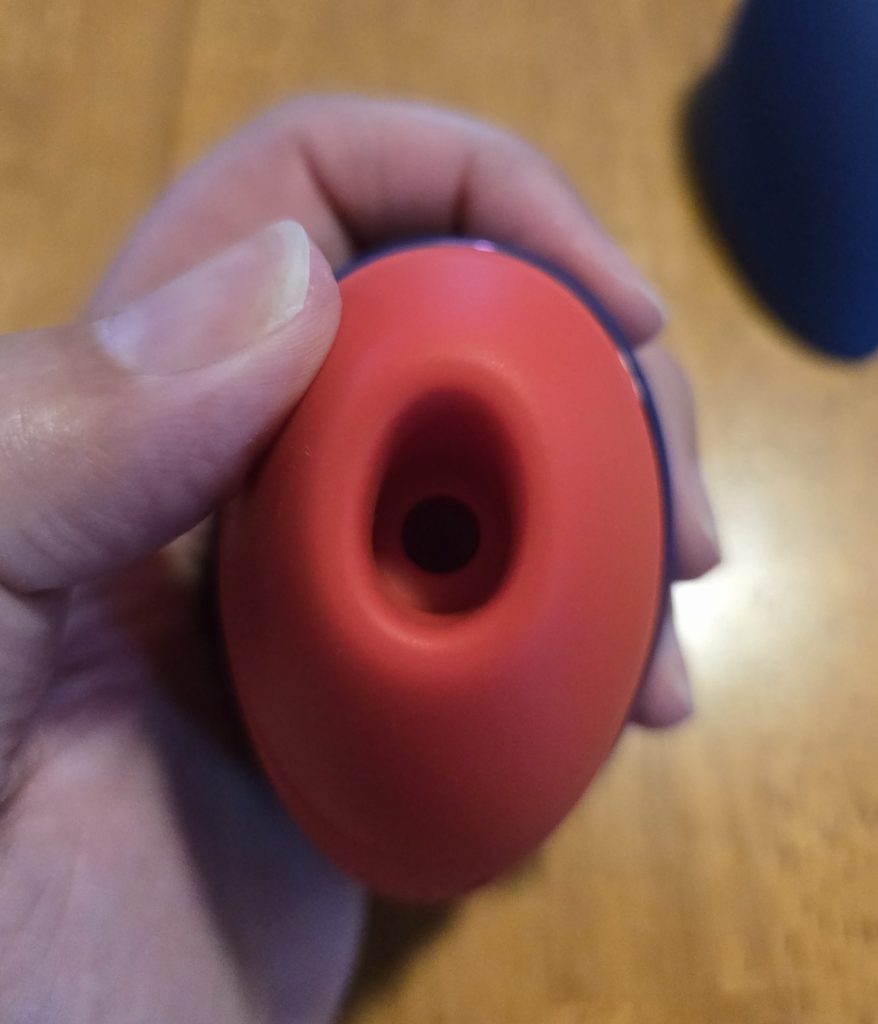 Closeup of nozzle